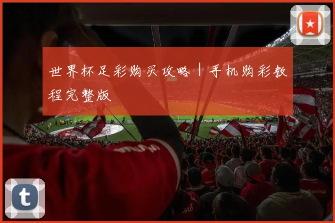 世界杯足彩购买攻略｜手机购彩教程完整版