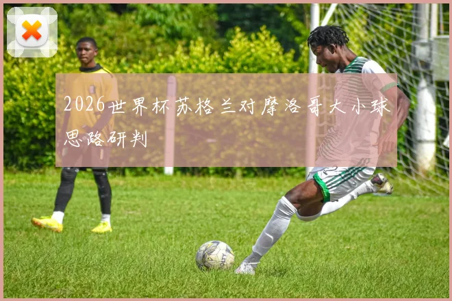 2026世界杯苏格兰对摩洛哥大小球思路研判